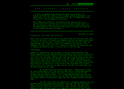 The Gospel, Texas Project