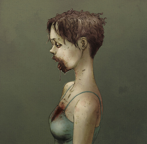 Zombie Girl by JesusFood